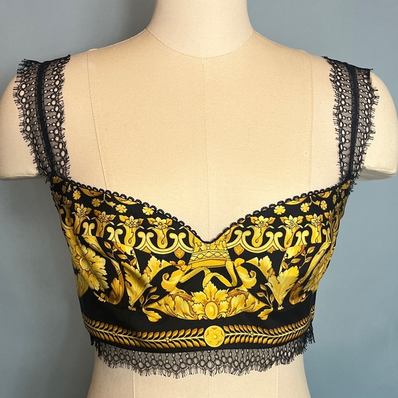 Versace Tops - Versace Crop Top Bra